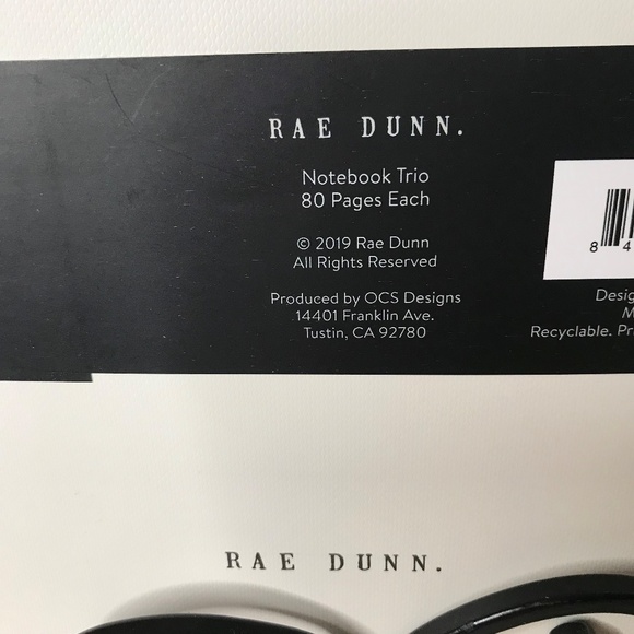 Rae Dunn Notebook Trio with Pen Set - Picture 8 of 8